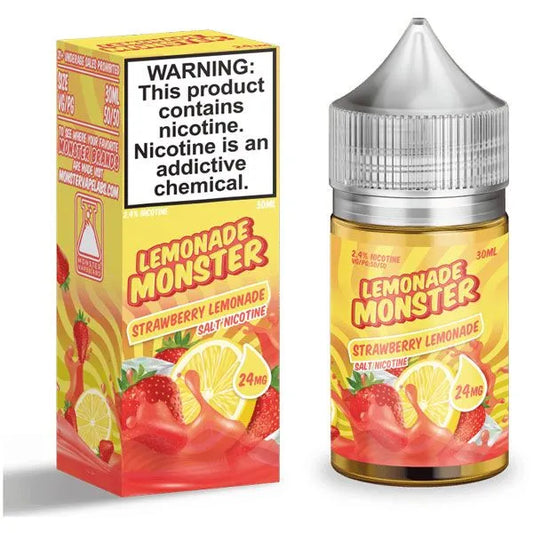 Monster Lemonade - Strawberry Lemonade Salts 48mg 30ml