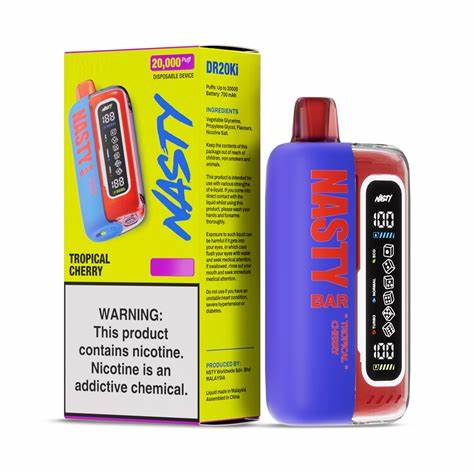 Nasty 20k puff Disposable - 5% / 50 mg/ml (1 pcs)