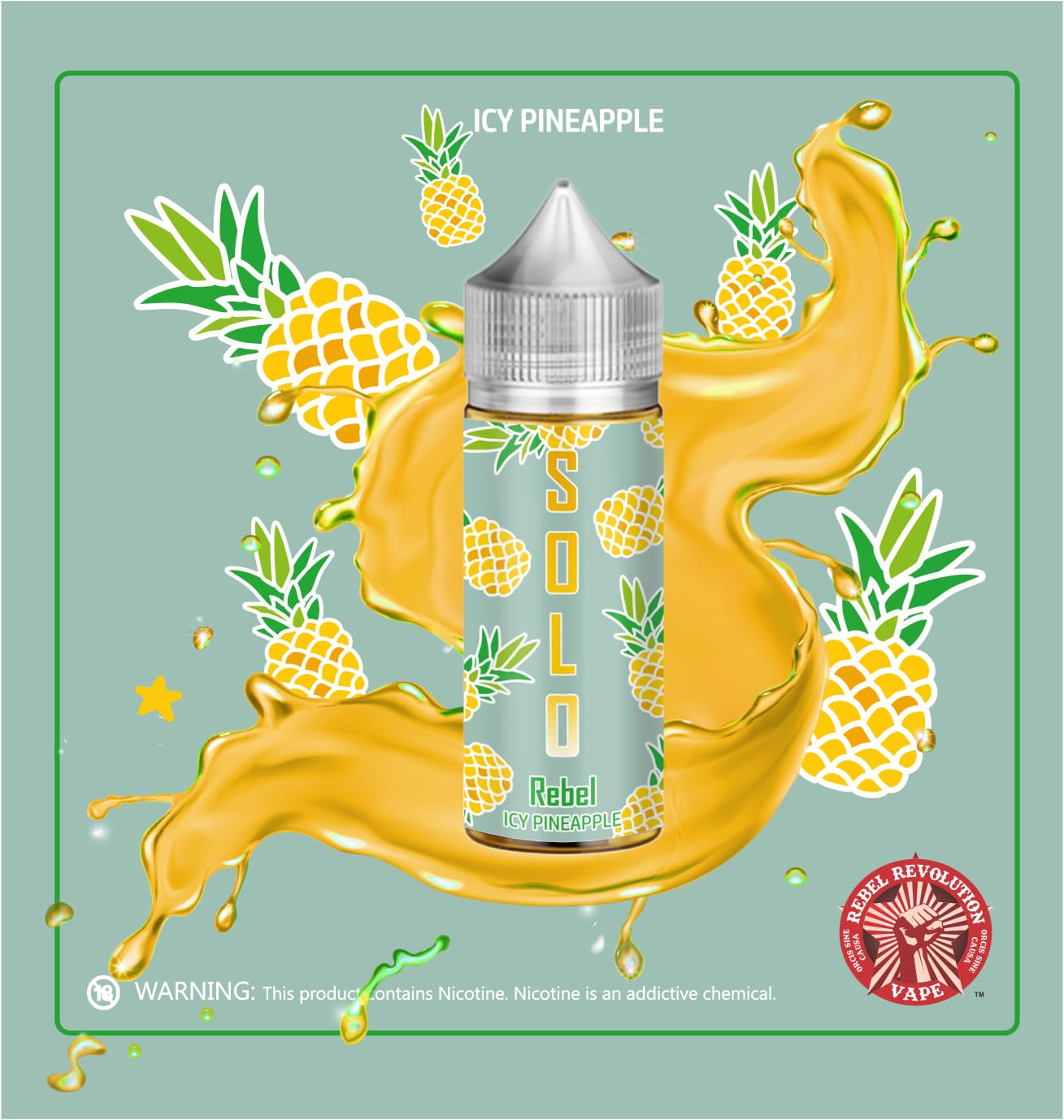 Solo Rebel - Salt/MTL Long Fill - 30ml in 60ml Bottle