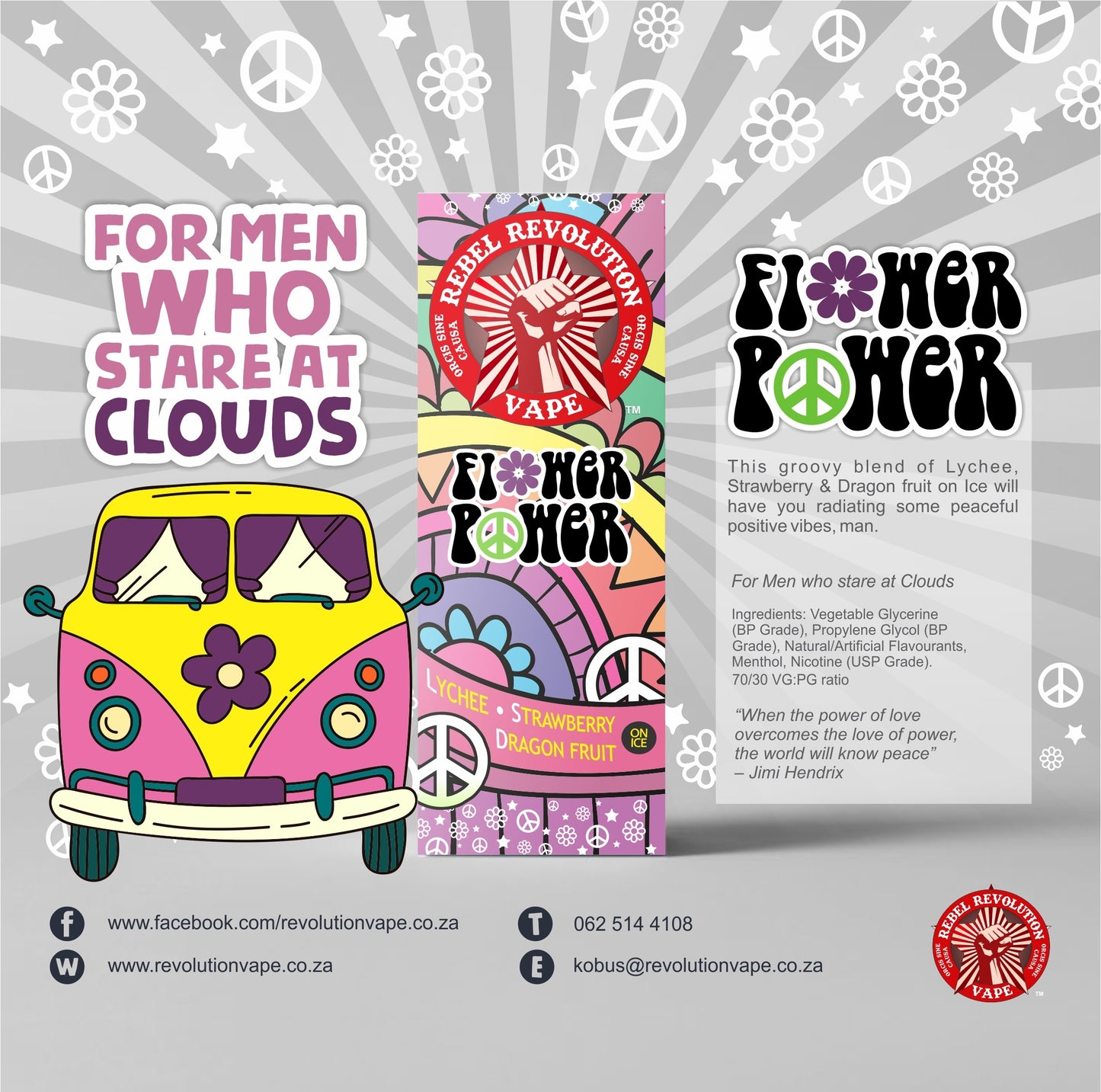 Rebel Revolution Vape - Flower Power