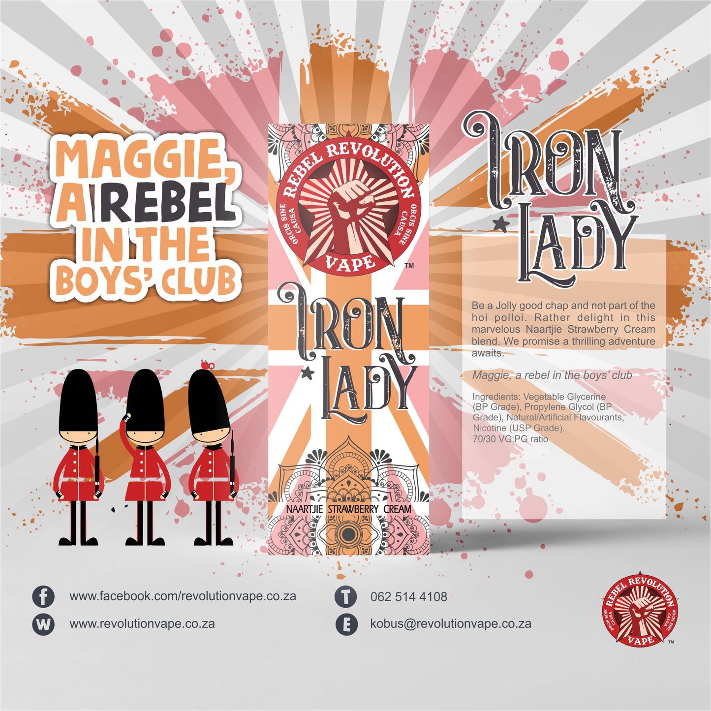 Rebel Revolution Vape - Iron Lady