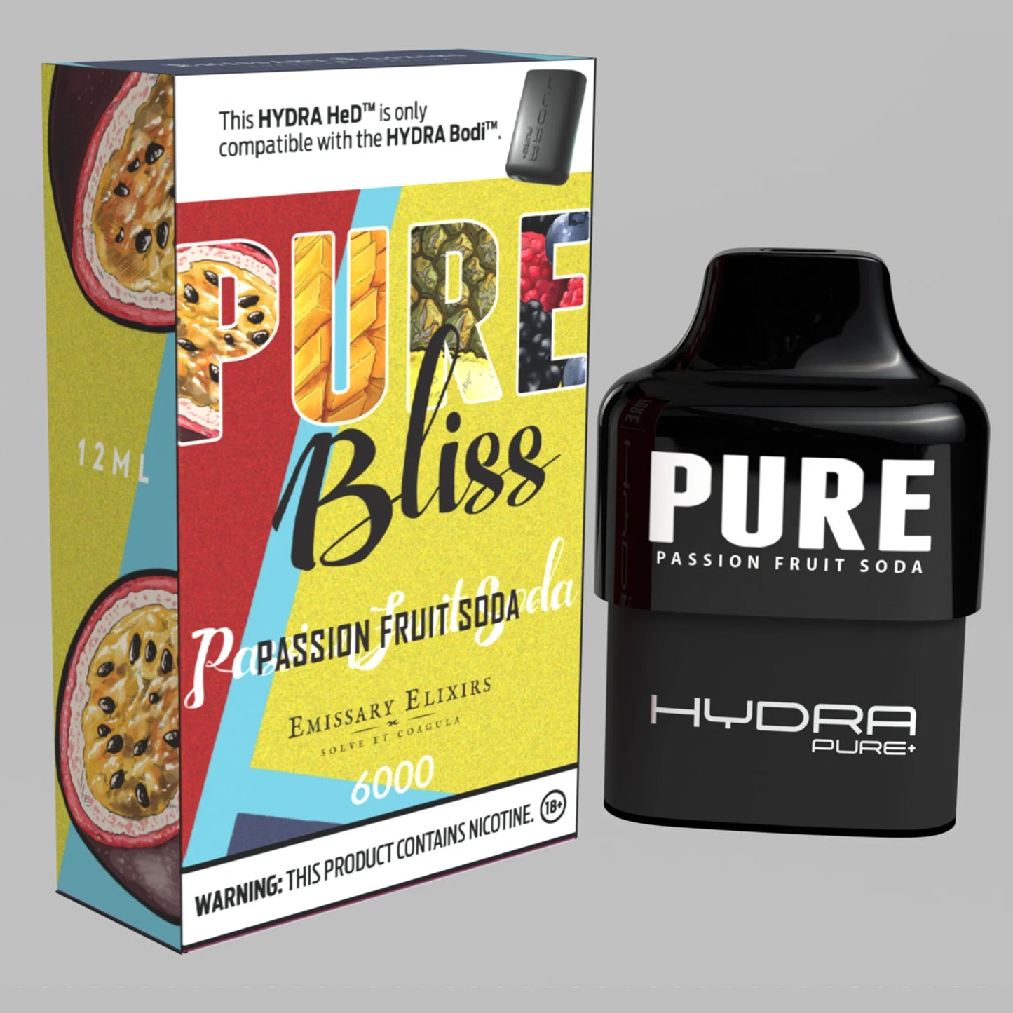 Hydra + Emissary 5% / 50 mg/ml 6000 Puff (1 pcs)