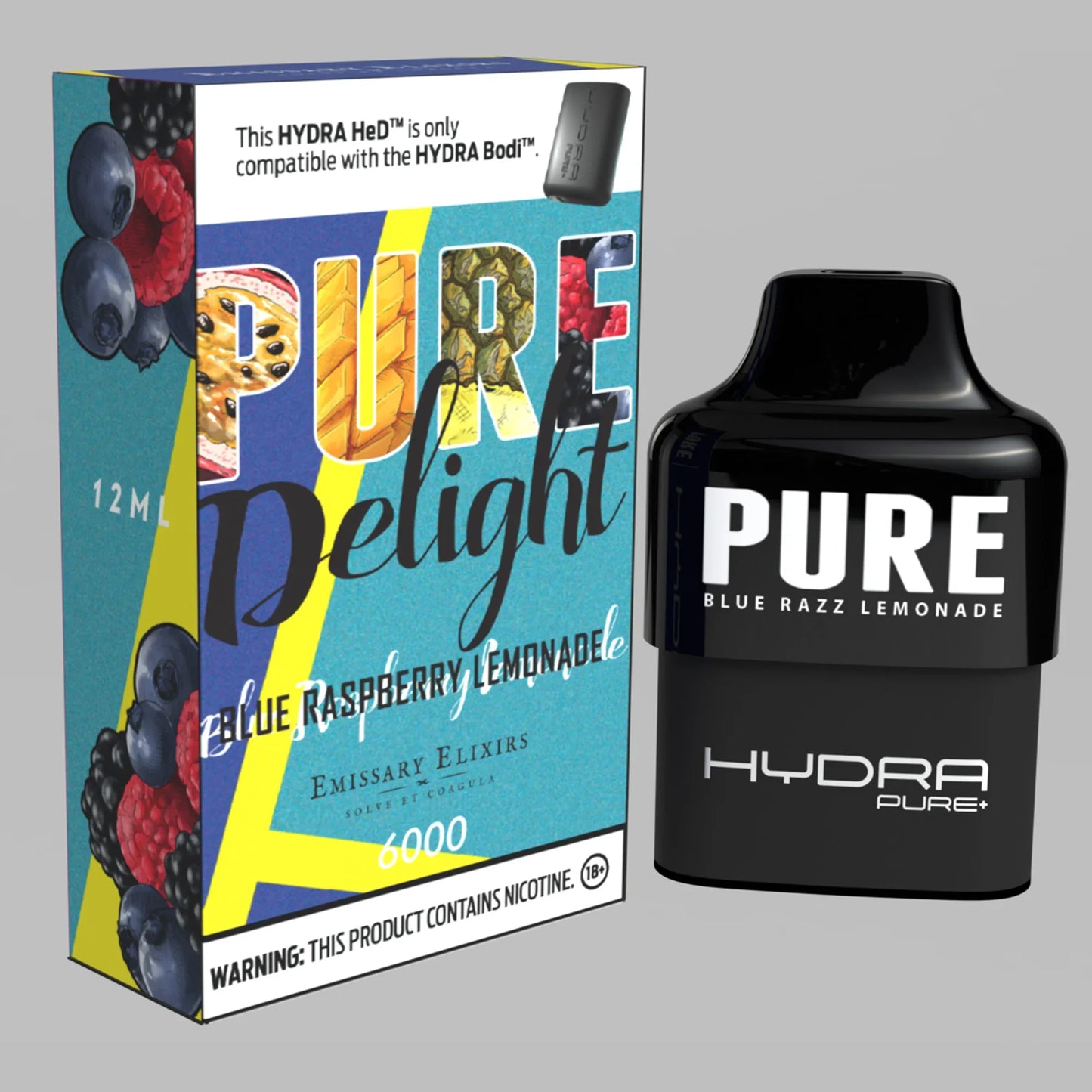 Hydra + Emissary 5% / 50 mg/ml 6000 Puff (1 pcs)