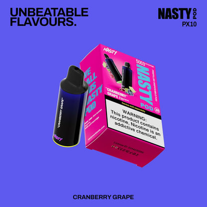 Nasty PX10 Disposable Pod 50mg - 2 x 5000 Puff Pods