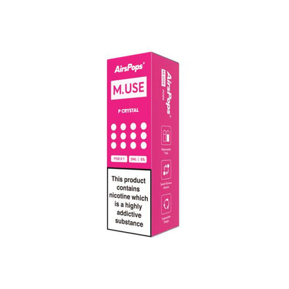 AirScream M.Use Pod only 3ml 5% 1Pcs