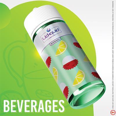 Lickquid Emotions E-Liquid - Beverage - Litchi Lemonade - 120 ml 2mg