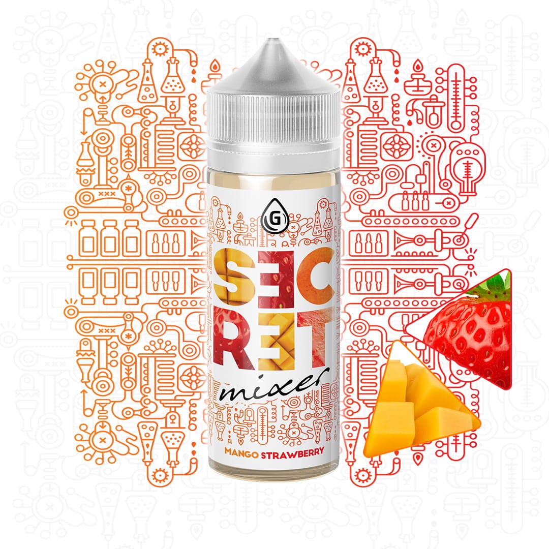 G-Drops - Secret Mixer - Mango Strawberry - 120 ml 2mg